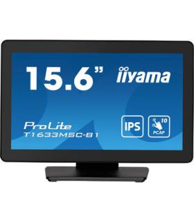 MONITOR IIYAMA 15,6" PCAP BEZEL FREE FRONT, 10P TOUCH, 1920X1080, DISPLAYPORT, HDMI, 385CD/M² (WITH TOUCH), SPEAKERS, USB INTERF