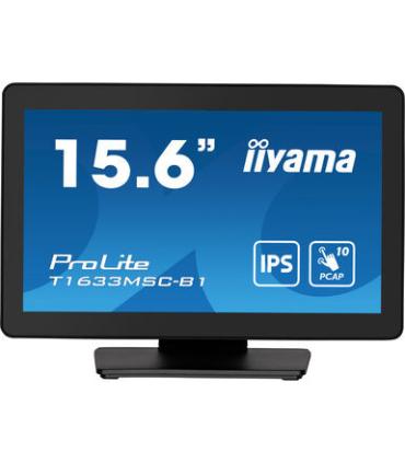 MONITOR IIYAMA 15,6" PCAP BEZEL FREE FRONT, 10P TOUCH, 1920X1080, DISPLAYPORT, HDMI, 385CD/M² (WITH TOUCH), SPEAKERS, USB INTERF