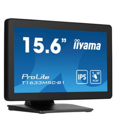 MONITOR IIYAMA 15,6" PCAP BEZEL FREE FRONT, 10P TOUCH, 1920X1080, DISPLAYPORT, HDMI, 385CD/M² (WITH TOUCH), SPEAKERS, USB INTERF