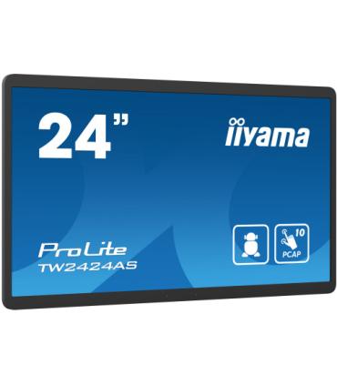 IIYAMA 24" PANEL-PC / NEGRO/ ANDROID 12 /4GB, 32GB, IN-CELL PCAP 10-POINTS TOUCH, 1920X1080, IPS PANEL, MM, WIFI, BT5.2, MICRO-S