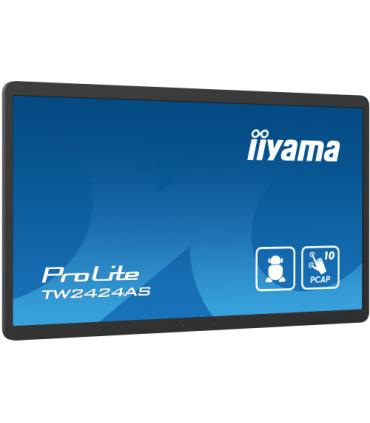 IIYAMA 24" PANEL-PC / NEGRO/ ANDROID 12 /4GB, 32GB, IN-CELL PCAP 10-POINTS TOUCH, 1920X1080, IPS PANEL, MM, WIFI, BT5.2, MICRO-S