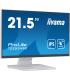 MONITOR IIYAMA 21,5" WHITE BONDED PCAP, 10P TOUCH WITH ANTI-FINGER PRINT COATING, 1920X1080, IPS-SLIM PANEL DESIGN, HDMI, DISPLA