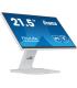 MONITOR IIYAMA 21,5" WHITE BONDED PCAP, 10P TOUCH WITH ANTI-FINGER PRINT COATING, 1920X1080, IPS-SLIM PANEL DESIGN, HDMI, DISPLA