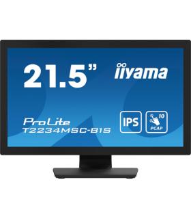 iiyama ProLite T2234MSC-B1S pantalla para PC 54,6 cm (21.5") 1920 x 1080 Pixeles Full HD Pantalla táctil Negro