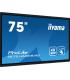 iiyama TE7514MIS-B1AG pantalla de señalización Panel plano interactivo 190,5 cm (75") LCD Wifi 435 cd / m² 4K Ultra HD Negro Pan