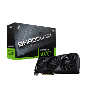 MSI GeForce RTX 5070 Ti 16G SHADOW 3X OC NVIDIA 16 GB GDDR7