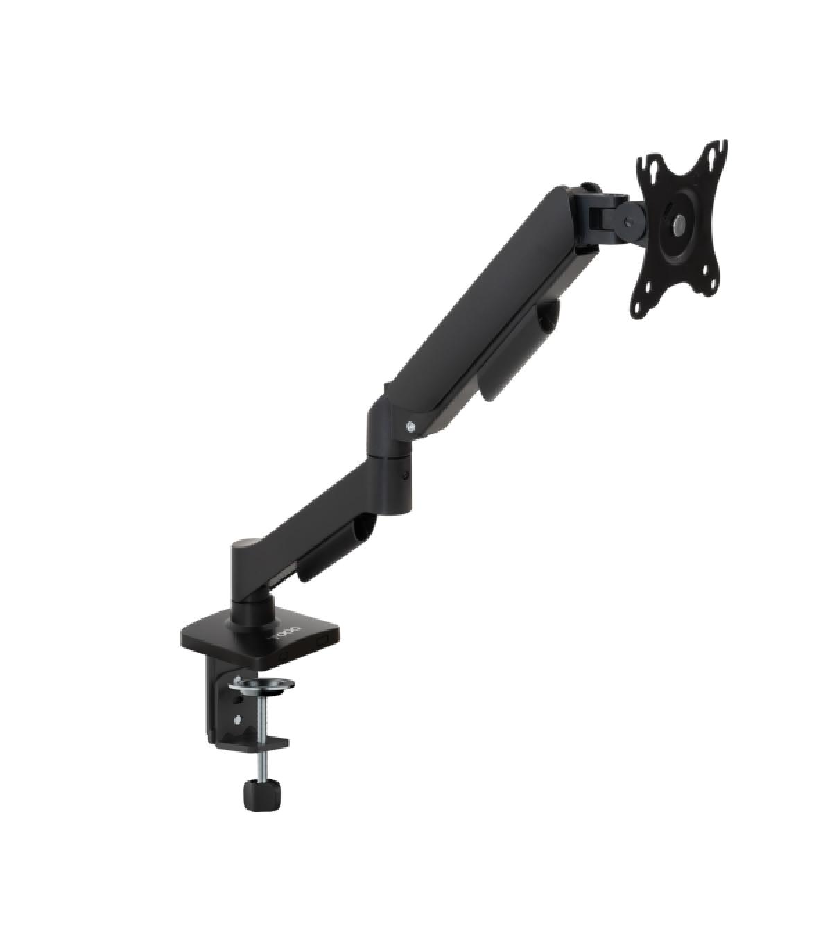 Tooq Soporte de Mesa con Brazo Articulado para Monitor de 13"-32" - Giratorio e Inclinable - Gestion de Cables - Peso Max 9kg ..