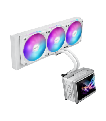 ASUS ROG Ryuo IV SLC 360 ARGB White Edition Procesador Sistema de refrigeración líquida todo en uno 12 cm Blanco