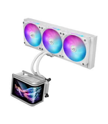 ASUS ROG Ryuo IV SLC 360 ARGB White Edition Procesador Sistema de refrigeración líquida todo en uno 12 cm Blanco