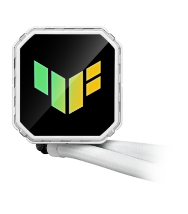 ASUS TUF Gaming LC III 360 ARGB White Edition Carcasa del ordenador Sistema de refrigeración líquida todo en uno 12 cm Blanco