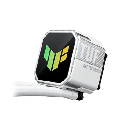 ASUS TUF Gaming LC III 360 ARGB White Edition Carcasa del ordenador Sistema de refrigeración líquida todo en uno 12 cm Blanco