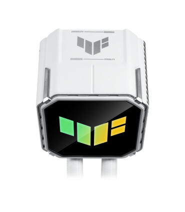 ASUS TUF Gaming LC III 360 ARGB White Edition Carcasa del ordenador Sistema de refrigeración líquida todo en uno 12 cm Blanco