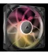 Corsair iCUE LINK RX140 MAX RGB Carcasa del ordenador Ventilador 14 cm Negro 1 pieza(s