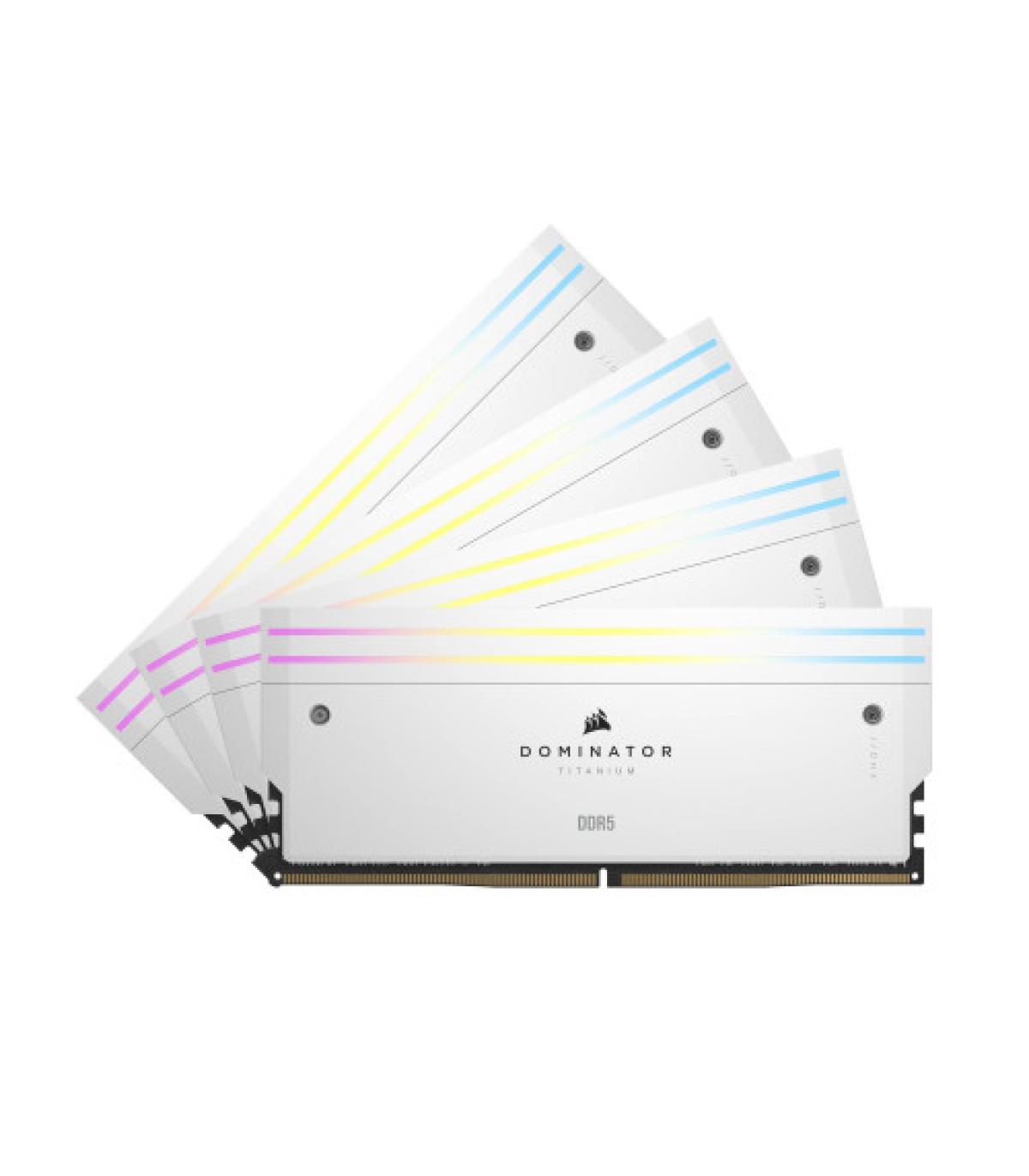 Corsair Dominator Titanium CMP64GX5M4B6400C32W módulo de memoria 64 GB 4 x 16 GB DDR5 6400 MHz