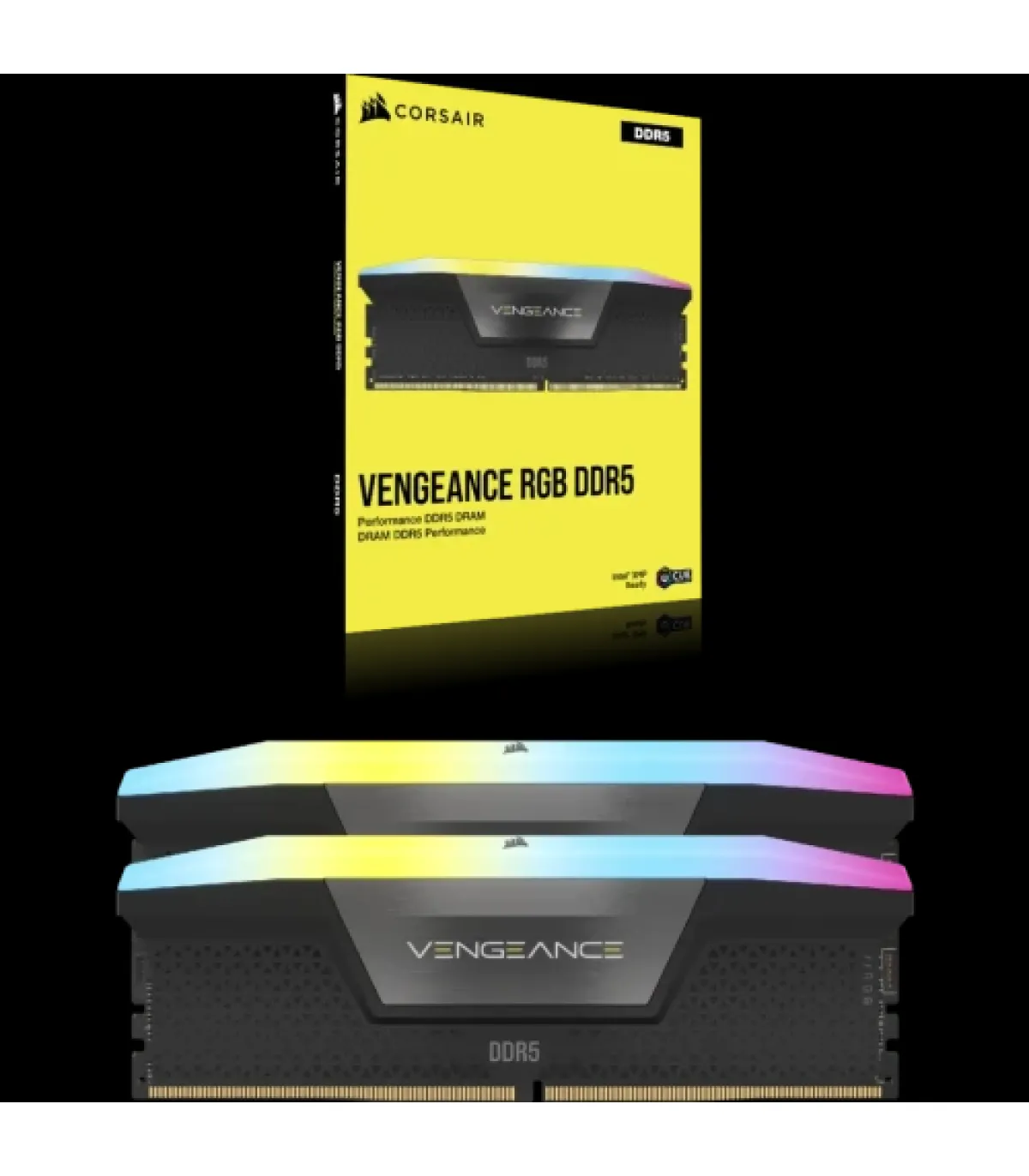 Corsair Vengeance RGB CMH48GX5M2B7200C36 módulo de memoria 48 GB 2 x 24 GB DDR5 7200 MHz