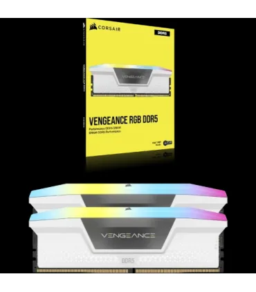 Corsair Vengeance RGB CMH32GX5M2B6000C36W módulo de memoria 32 GB 2 x 16 GB DDR5 6000 MHz