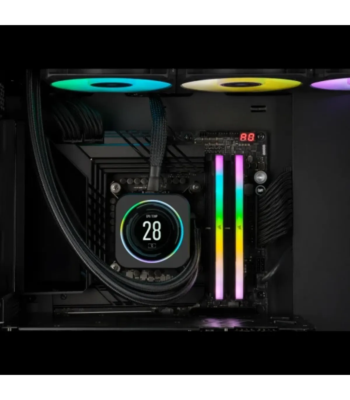 Corsair DDR5 96GB PC 6800 CL40 KIT (2x48GB) VENGEANCE RGB B retail módulo de memoria 4800 MHz