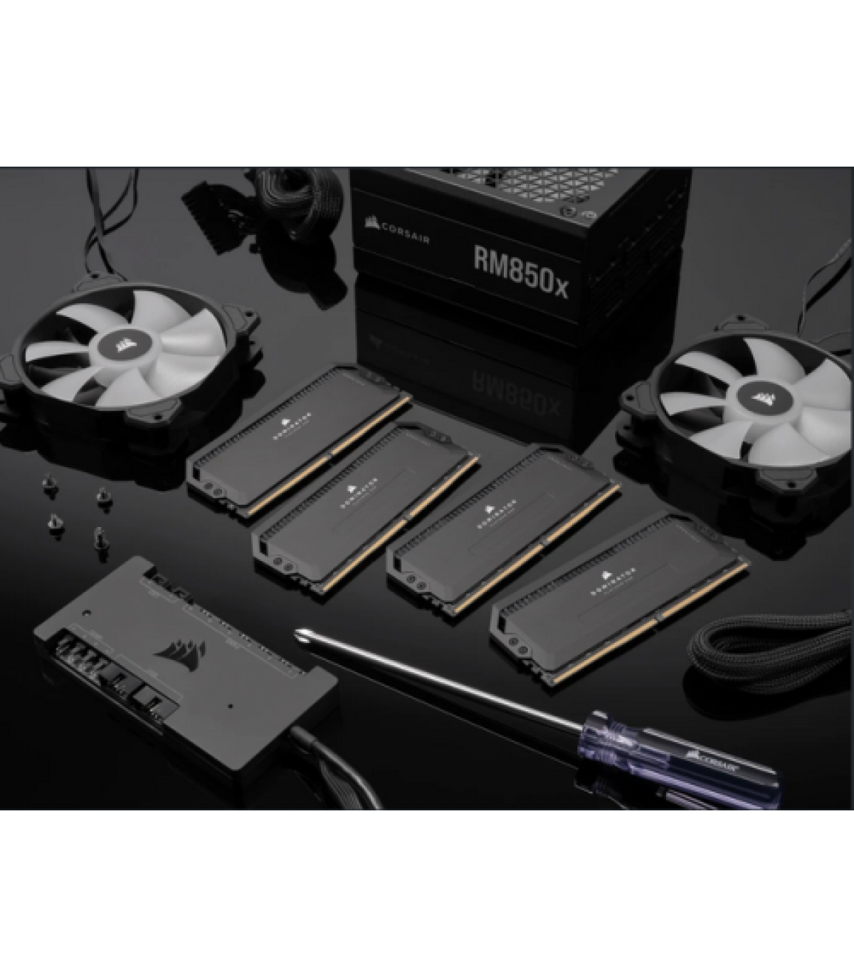 MEMORIA CORSAIR DDR5 64GB 2X32GB PC6000 DOMINATOR PLATINUM RGB CMT64GX5M2B6000Z30