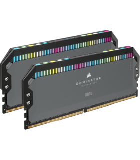 MEMORIA CORSAIR DDR5 32GB 2X16GB PC6000 DOMINATOR PLATINUM RGB CMT32GX5M2B6000Z30K