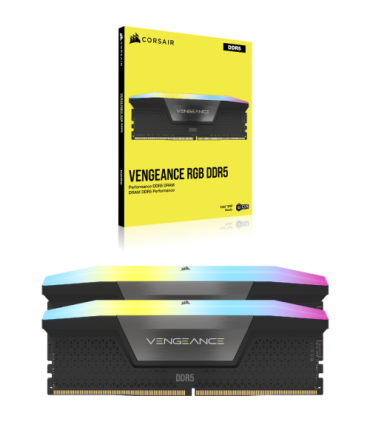 Corsair Vengeance RGB CMH96GX5M2B5600C40 módulo de memoria 96 GB 2 x 48 GB DDR5 5600 MHz