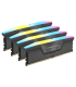 MEMORIA CORSAIR DDR5 64GB 4X16GB PC5600 VENGEANCE RGB CMH64GX5M4B5600Z36