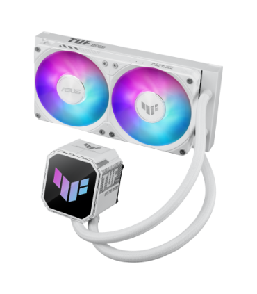 ASUS TUF GAMING LC III 240 ARGB WHT Procesador Sistema de refrigeración líquida todo en uno 12 cm Blanco