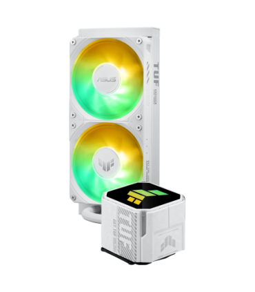 ASUS TUF GAMING LC III 240 ARGB WHT Procesador Sistema de refrigeración líquida todo en uno 12 cm Blanco