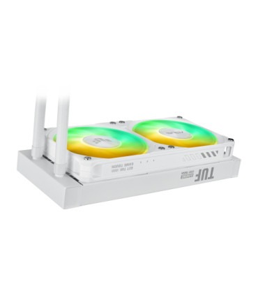 ASUS TUF GAMING LC III 240 ARGB WHT Procesador Sistema de refrigeración líquida todo en uno 12 cm Blanco