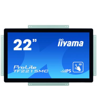 iiyama ProLite TF2215MC-B2 monitor pantalla táctil 54,6 cm (21.5") 1920 x 1080 Pixeles Negro Multi-touch Multi-usuario