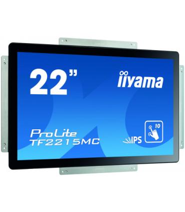 iiyama ProLite TF2215MC-B2 monitor pantalla táctil 54,6 cm (21.5") 1920 x 1080 Pixeles Negro Multi-touch Multi-usuario