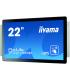 iiyama ProLite TF2215MC-B2 monitor pantalla táctil 54,6 cm (21.5") 1920 x 1080 Pixeles Negro Multi-touch Multi-usuario