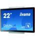 iiyama ProLite TF2215MC-B2 monitor pantalla táctil 54,6 cm (21.5") 1920 x 1080 Pixeles Negro Multi-touch Multi-usuario