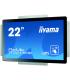 iiyama ProLite TF2215MC-B2 monitor pantalla táctil 54,6 cm (21.5") 1920 x 1080 Pixeles Negro Multi-touch Multi-usuario