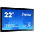 iiyama ProLite TF2215MC-B2 monitor pantalla táctil 54,6 cm (21.5") 1920 x 1080 Pixeles Negro Multi-touch Multi-usuario