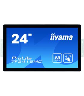 iiyama ProLite TF2415MC-B2 pantalla para PC 60,5 cm (23.8") 1920 x 1080 Pixeles Full HD VA Pantalla táctil Multi-usuario Negro