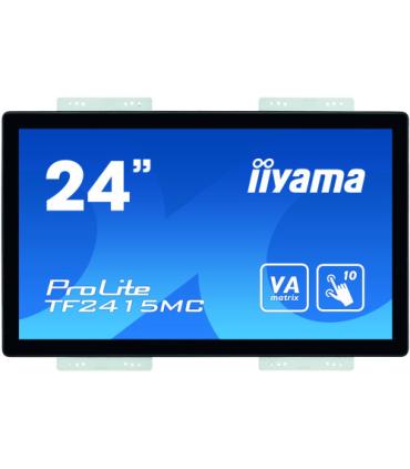 iiyama ProLite TF2415MC-B2 pantalla para PC 60,5 cm (23.8") 1920 x 1080 Pixeles Full HD VA Pantalla táctil Multi-usuario Negro