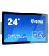 iiyama ProLite TF2415MC-B2 pantalla para PC 60,5 cm (23.8") 1920 x 1080 Pixeles Full HD VA Pantalla táctil Multi-usuario Negro