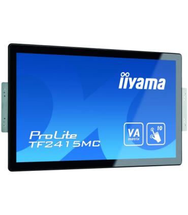 iiyama ProLite TF2415MC-B2 pantalla para PC 60,5 cm (23.8") 1920 x 1080 Pixeles Full HD VA Pantalla táctil Multi-usuario Negro