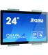 iiyama ProLite TF2415MC-B2 pantalla para PC 60,5 cm (23.8") 1920 x 1080 Pixeles Full HD VA Pantalla táctil Multi-usuario Negro