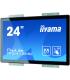 iiyama ProLite TF2415MC-B2 pantalla para PC 60,5 cm (23.8") 1920 x 1080 Pixeles Full HD VA Pantalla táctil Multi-usuario Negro