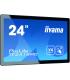 iiyama ProLite TF2415MC-B2 pantalla para PC 60,5 cm (23.8") 1920 x 1080 Pixeles Full HD VA Pantalla táctil Multi-usuario Negro