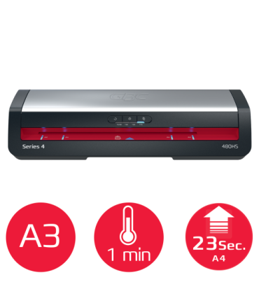 PLASTIFICADORA MODELO 480HS DIN A3 COLOR PLATA GBC 4410072EU