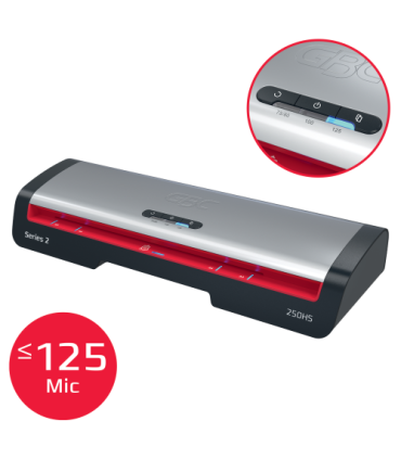 PLASTIFICADORA MODELO 250HS DIN A3 COLOR PLATA GBC 4410071EU