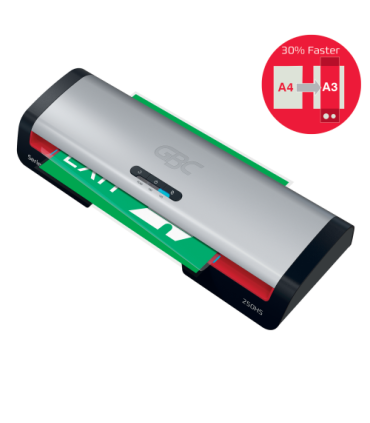 PLASTIFICADORA MODELO 250HS DIN A3 COLOR PLATA GBC 4410071EU