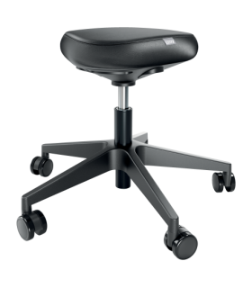 TABURETE LEITZ ERGO CON RUEDAS COLOR NEGRO KENSINGTON 65780095