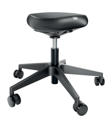 TABURETE LEITZ ERGO CON RUEDAS COLOR NEGRO KENSINGTON 65780095