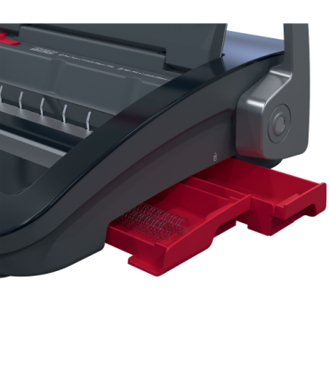 ENCUADERNADORA WIRE WB15 COLOR NEGRO / PLATEADO GBC 4410065