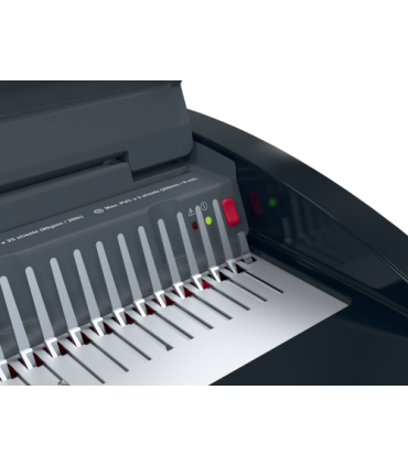 ENCUADERNADORA CANUTILLO CB25 E COLOR NEGRO / PLATEADO GBC 4410064