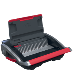 ENCUADERNADORA CANUTILLO CB25 COLOR NEGRO / PLATEADO GBC 4410063