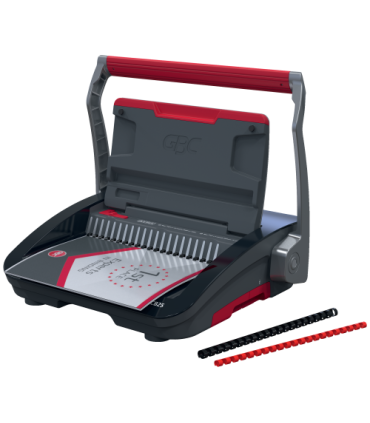 ENCUADERNADORA CANUTILLO CB25 COLOR NEGRO / PLATEADO GBC 4410063